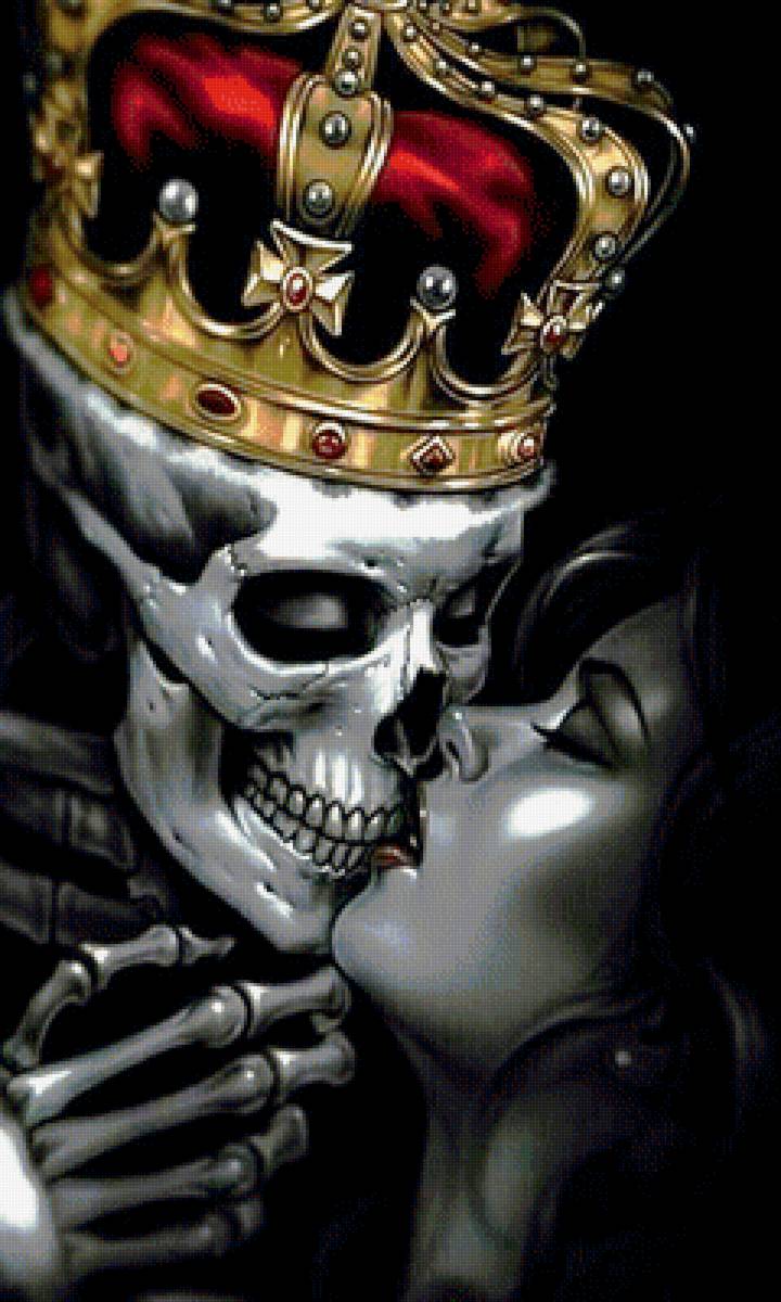 девушка и царь скелетов - предпросмотр