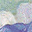 Предпросмотр схемы вышивки «Пшеничное поле с кипарисами, Ван Гог» (№2085562)