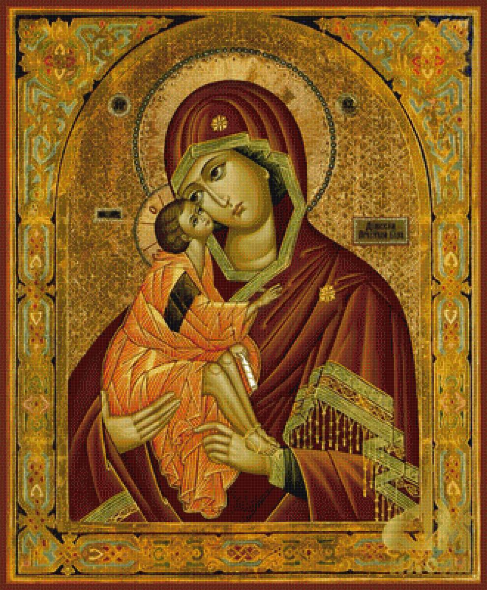 Донская икона Божьей Матери - иконы - предпросмотр
