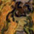 Предпросмотр схемы вышивки «Два тополя по дороге к холмам. Винсент Ван Гог» (№2093343)
