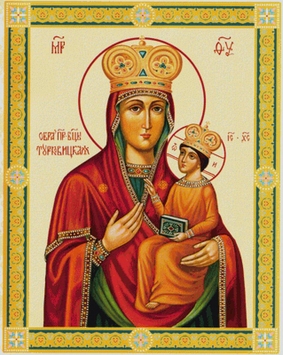 Турковицкая икона Божьей Матери - иконы - предпросмотр