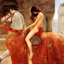 Схема вышивки «Lady Godiva»