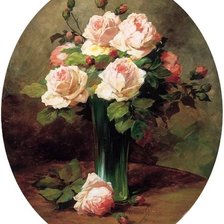 Букет роз. Schutze Wilhelm