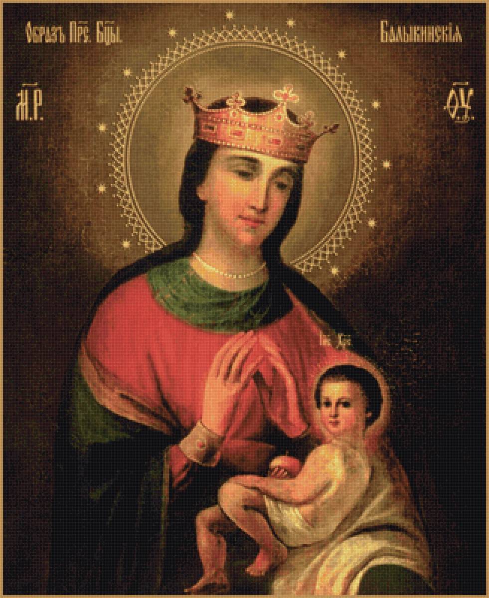 Балыкинская икона Божьей Матери - иконы - предпросмотр