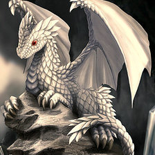 Схема вышивки «Каменный дракон»