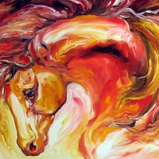 лошадь ветер и огонь