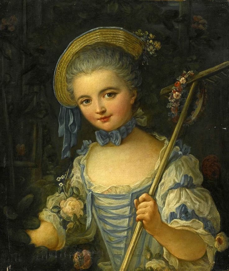 Francois Boucher. Девушка - 18 век, живопись, портрет, девушка - оригинал