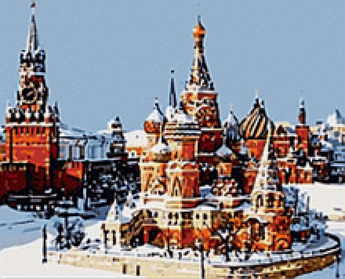 Москва златоглавая - кремль, москва - предпросмотр