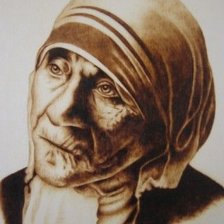 Схема вышивки «Madre Teresa»