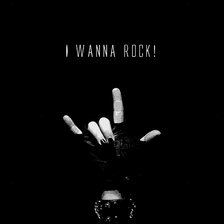 Схема вышивки «I wanna rock»
