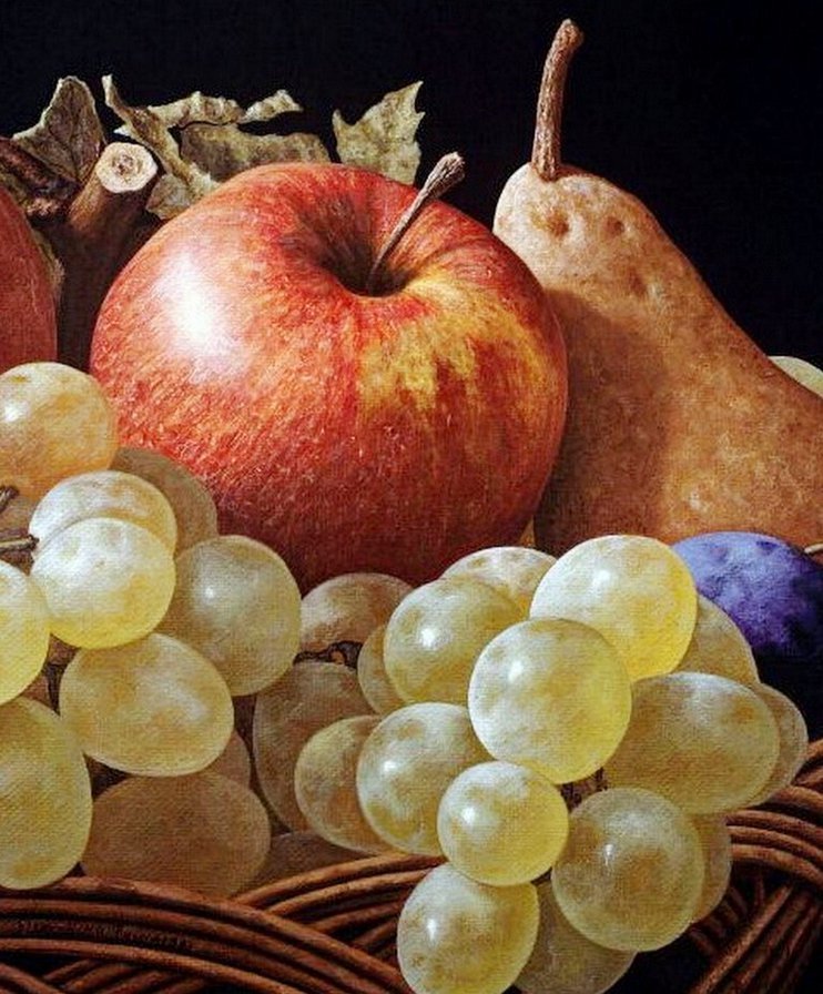 натюрморт - фрукты, яблоки - оригинал