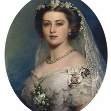 Схема вышивки «Королева Виктория»