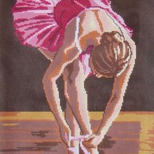 Bailarina rosada