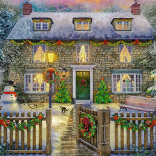 Christmas Cottage.