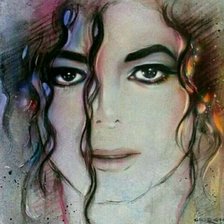 Схема вышивки «Michael Jackson 17»