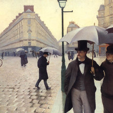 Gustave Caillebotte Paris A Rainy Day
