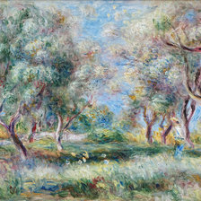 Renoir Les Oliviers de Cagnes