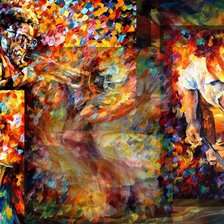 L.Afremov People And Music