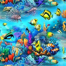 Схема вышивки «Under the Sea»