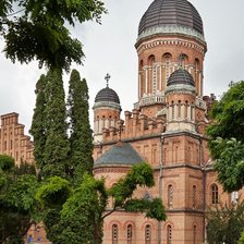 Схема вышивки «церковьТрёх Святителей»