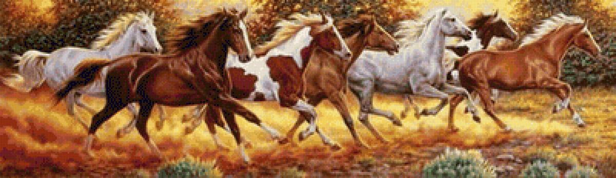 Running Horses - horses - предпросмотр