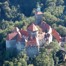 Схема вышивки «замок Австрии Burg Schlaining»