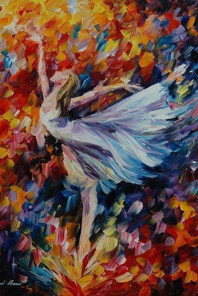 Ballet Dance - dance, leonid afremov - оригинал