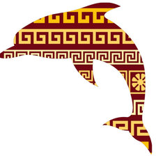 Оригинал схемы вышивки «дельфин» (№2298253)