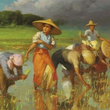 1947 Rice Planting