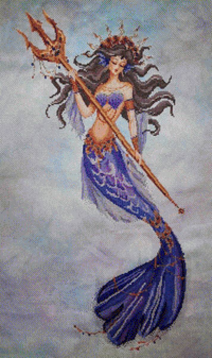 Goddess of the Atlantis - mermaid, fantasy - предпросмотр