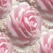 Оригинал схемы вышивки «perlas y rosas» (№2302886)