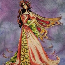 Схема вышивки «Flower Fairy»