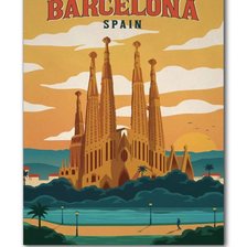 Оригинал схемы вышивки «Barcelona medium» (№2329902)
