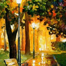 Схема вышивки «Leonid Afremov painting 1»