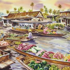 Chợ nổi Việt Nam