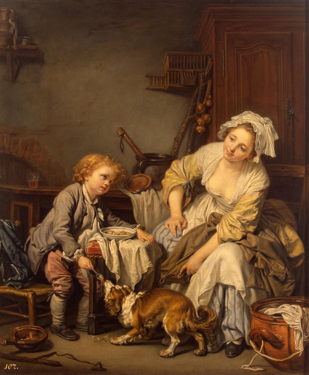 Ж.Б.Греза. Балованное Дитя (2) - живопись, греза, 19 век, картина, балованное дитя - оригинал