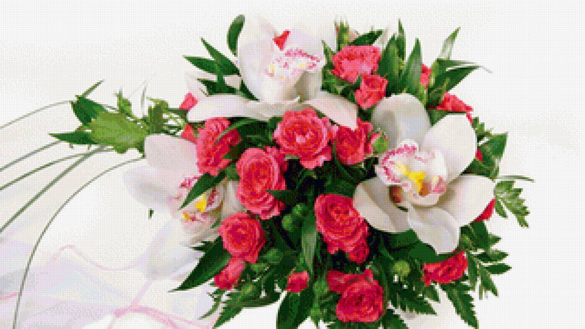 Букет любимая - лилии, цветы, букет - предпросмотр