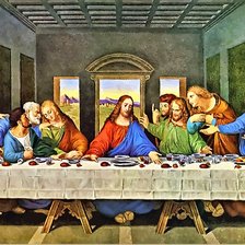 Santa Cena-Leonardo da Vinci