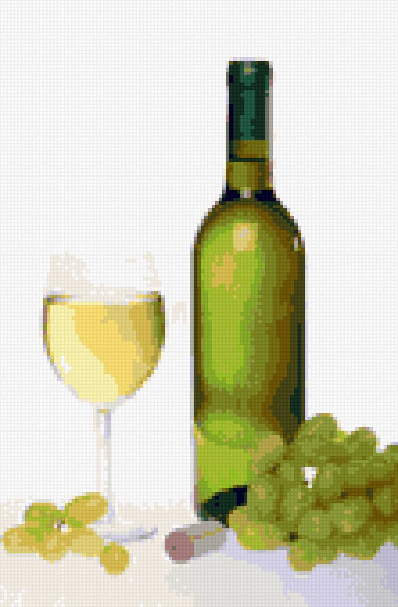 белое вино - виноград, белое вино - предпросмотр