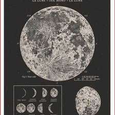 Схема вышивки «The Moon»