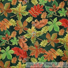 Схема вышивки «листья»