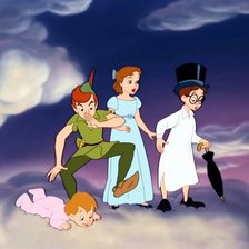 Схема вышивки «PETER PAN Y HERMANITOS»