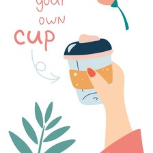 Схема вышивки «Bring your cup»