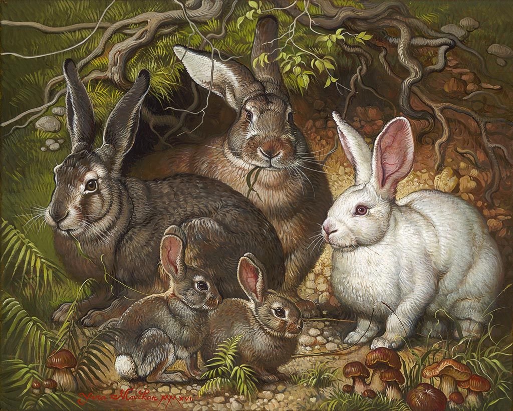 Кролики - яна мовчан, кролики - оригинал