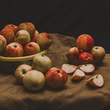 Оригинал схемы вышивки «Урожай яблок» (№2524715)