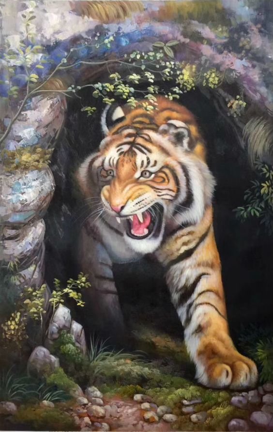 Тигр - природа, животные, хищник, тигр - оригинал