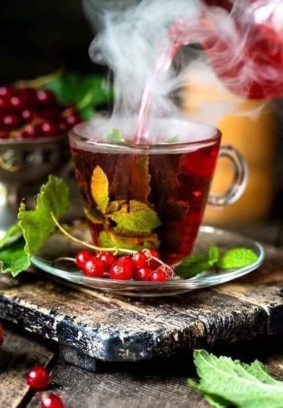 Чай - чай, напиток, ягоды - оригинал