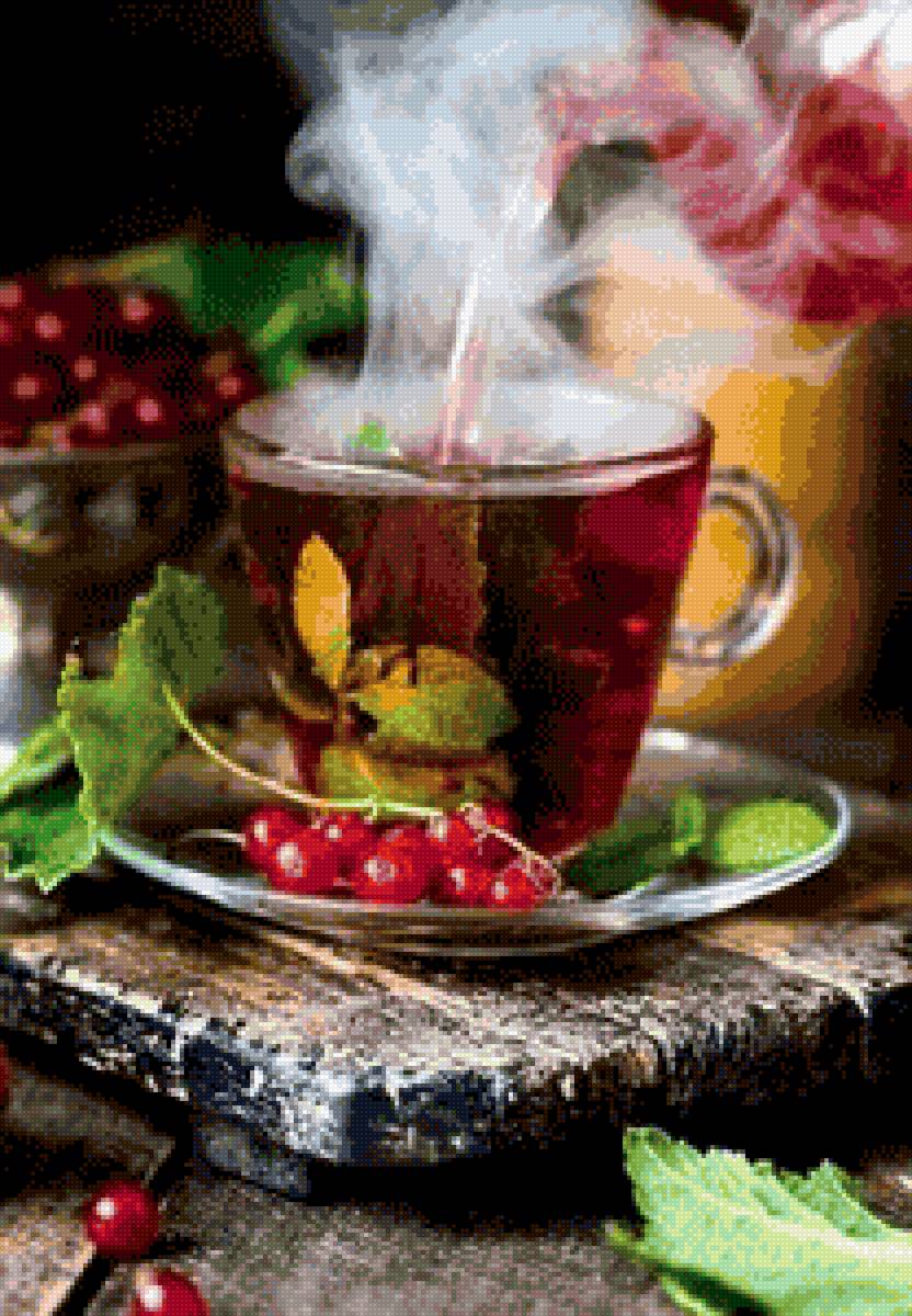 Чай - чай, напиток, ягоды - предпросмотр