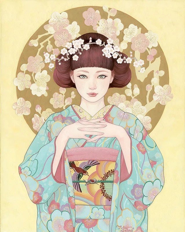 №2553818 - женщина, японка, люди, азия, портрет, девушка - оригинал
