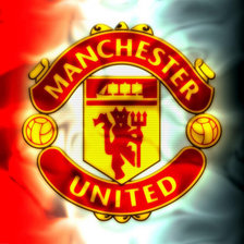 Схема вышивки «Логотип Манчестер Юнайтед»